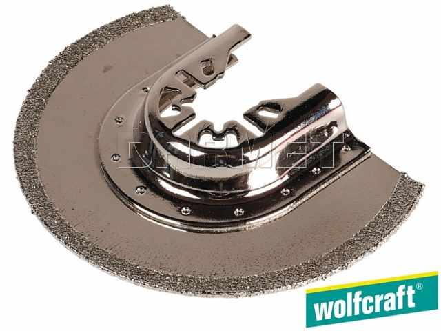 Brzeszczot segmentowy, do betonu, kamienia i glazury, średnica: 85 mm - WOLFCRAFT WF3997000