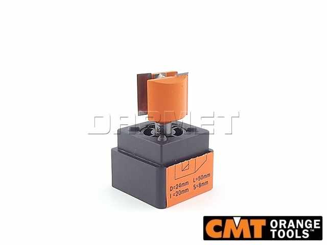 Frez prosty HM do drewna, średnica 24 mm, długość robocza 20 mm - CMT (911.240.11)