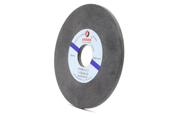 Kamień szlifierski 150 x 6 x 32 mm | ściernica płaska | typ 1 | 99A60S6B88 - ANDRE 120123