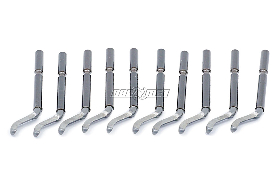 Ostrze S10 Carbide do krawędzi w stali hartowanej, aluminium i plastiku (10 szt. w opakowaniu) - NOGA BS1016
