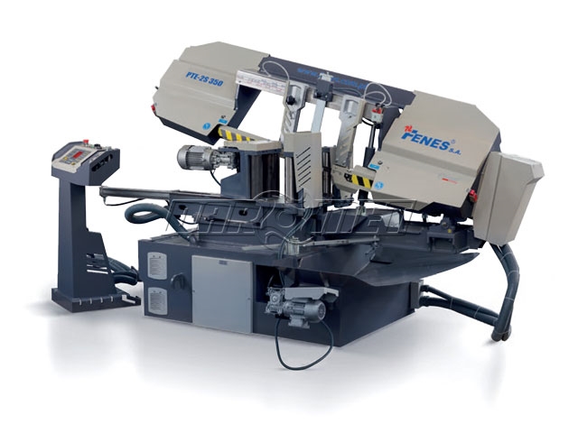 Przecinarka taśmowa automatyczna do metalu PTE-2S 350 | 3,0 kW - FENES