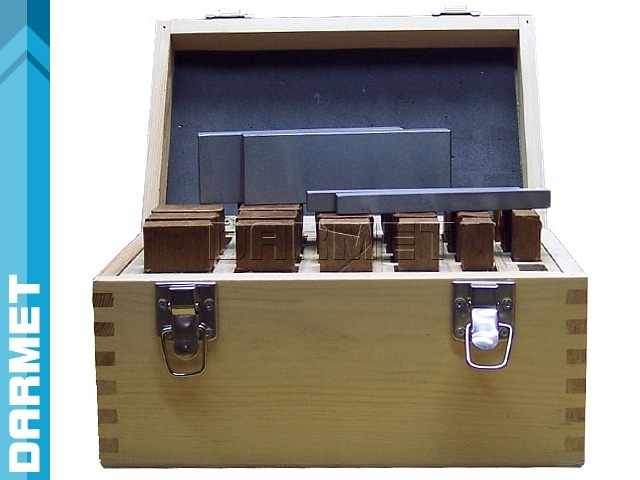 Bloczki równoległościenne | podkładki frezarskie 125 mm | zestaw 24 par | PF 125/8 - 14 PB153-1