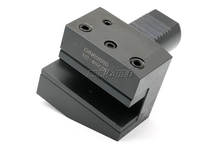 Uchwyt narzędziowy VDI 40 typ B2 | poprzeczny lewy | do noży tokarskich 25 mm - Darmet