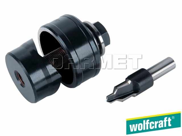 Wycinak otworów pod krany z łożyskiem kulkowym, średnica: 32 mm - WOLFCRAFT (WF3761000)