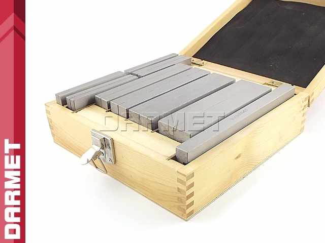 Bloczki równoległościenne | podkładki frezarskie | zestaw 9 par | PF 100 - 200/5-31 PB161