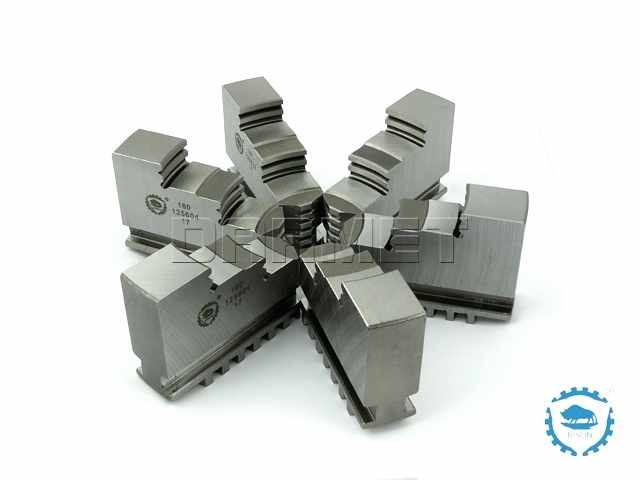 Szczęki jednolite twarde wewnętrzne (komplet) 250 mm, do uchwytów 38**, 6-szczękowe - BISON-BIAL (398540150500)