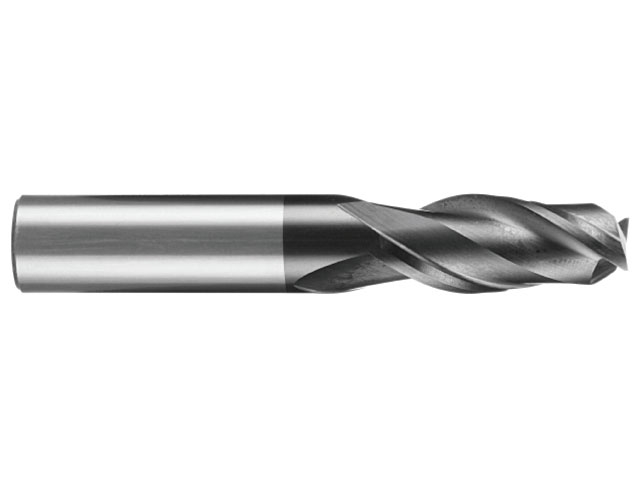 Frez 3 mm | 2-ostrzowy | uniwersalny do 45 HRC | pełnowęglikowy VHM - FENES 0640-232-040-030