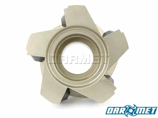 Frez składany nasadzany 100 mm, walcowo-czołowy | 5-ostrzowy, TPKN, TPKR (FA90TP22)