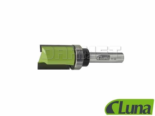 Frez krawędziowy do drewna z łożyskiem górnym | 19 x 13 x 8 mm - LUNA (21004-0101)