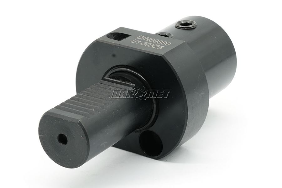 Uchwyt narzędziowy VDI 30 typ E1 do wierteł składanych z chwytem Weldon 25 mm | E1.D30.WE25 - Darmet