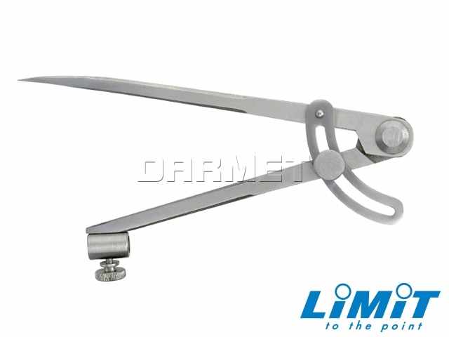 Cyrkiel traserski do mocowania ołówka 300 mm | rozwarcie 350 mm - Limit 24280208