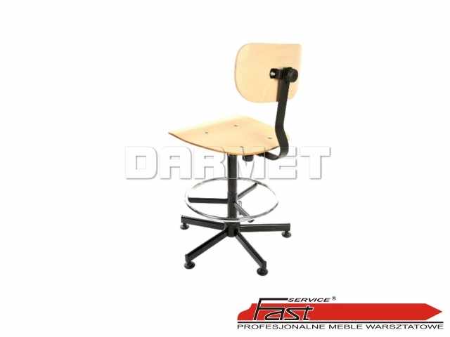 Krzesło Black 02 H RING Rosart (stopki wersja podstawowa) - FAST SERVICE (RKW-14)