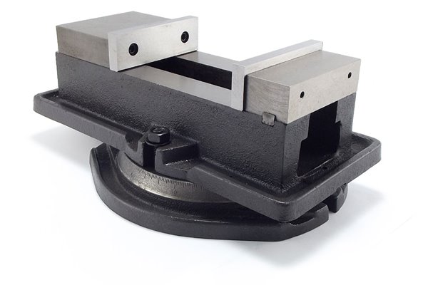 Imadło maszynowe obrotowe 100 mm do frezarki - FQM 100/100