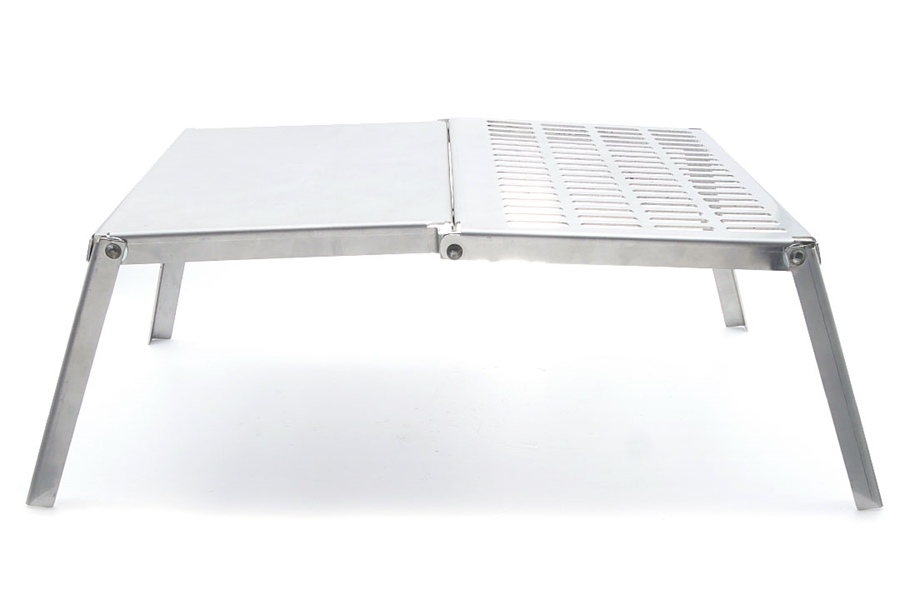 Palenisko składane | grill turystyczny ze stali nierdzewnej INOX| 41 x 28 x 17 cm - DARMET