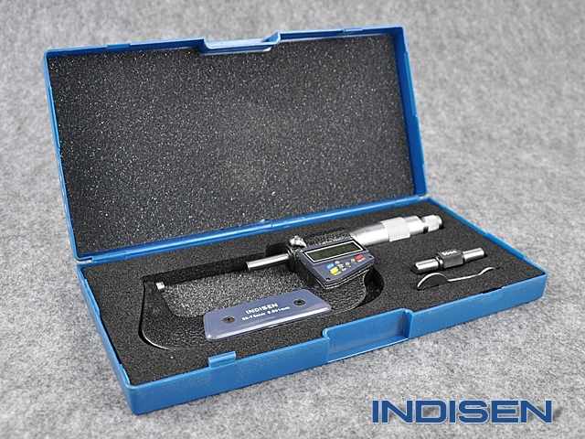 Mikrometr elektroniczny zewnętrzny 50-75 mm | odczyt 0,001 mm - INDISEN (2311-5075)