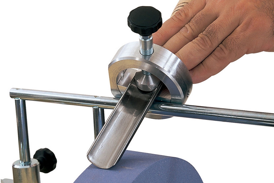 Uchwyt uniwersalny do ostrzenia dłut tokarskich skośnych, półokrągłych - HOLZSTAR 5760054