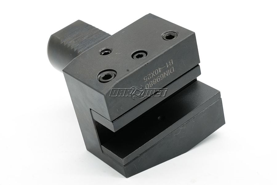 Uchwyt narzędziowy VDI 40 typ B1 | poprzeczny prawy | do noży tokarskich 25 mm | B1.D40.H25 - Darmet