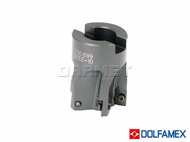 Frez składany nasadzany 32 mm walcowo-czołowy | 5-ostrzowy - 220.699 - 032 - 10 - DOLFAMEX