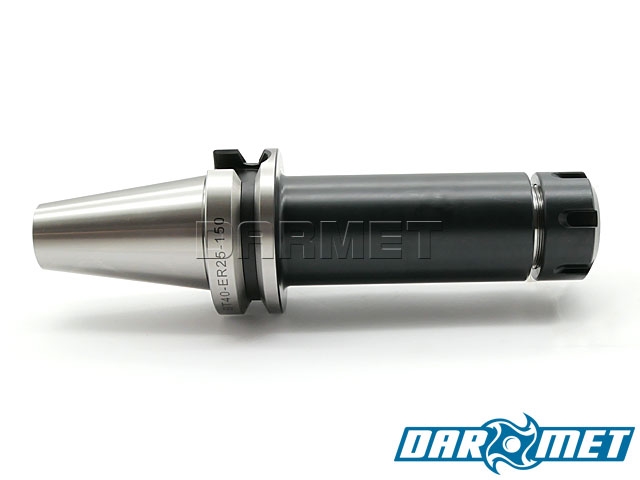 Oprawka zaciskowa do tulejek ER25 - BT40 | długość 150 mm - DARMET (DM-400)