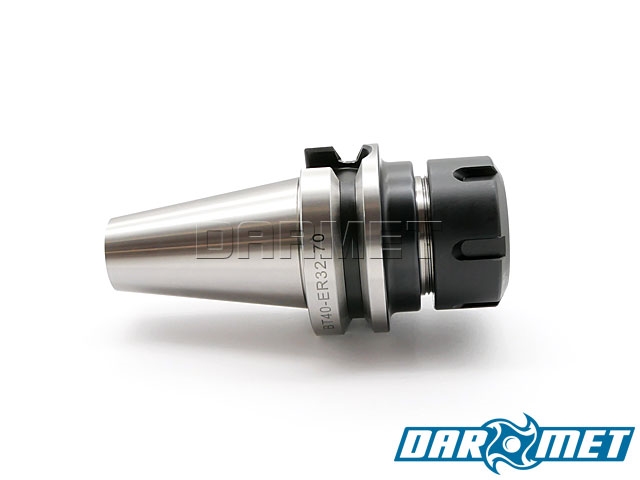 Oprawka zaciskowa do tulejek ER32 - BT40 | długość 70 mm - DARMET (DM-400)