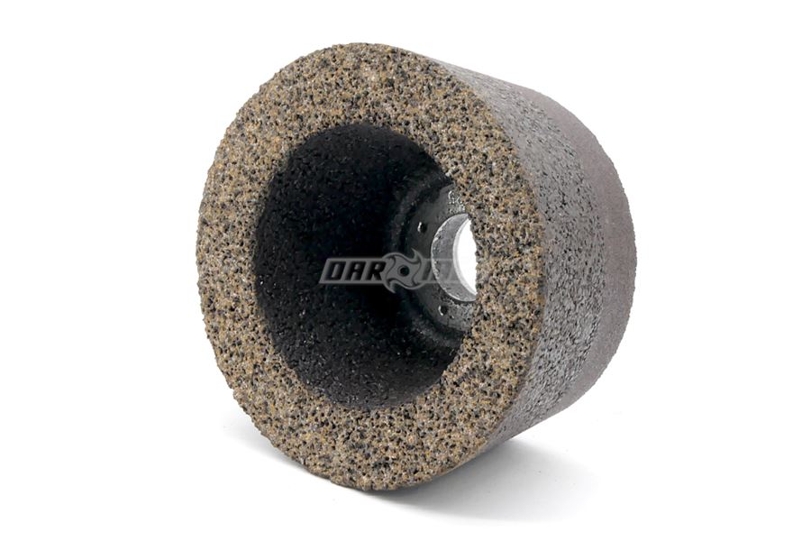 Ściernica garnkowa stożkowa 110 x 55 x 22,2 mm | typ 11 | 95A16Q6B97 - ANDRE 130032