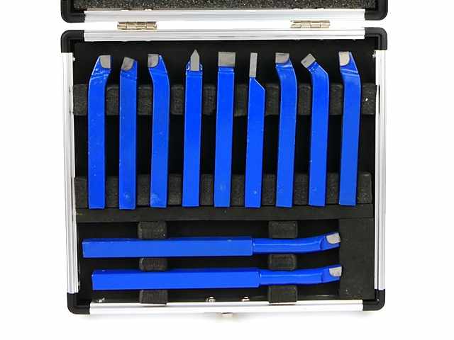 Zestaw noży tokarskich 8 mm x 8 mm | 11 szt.