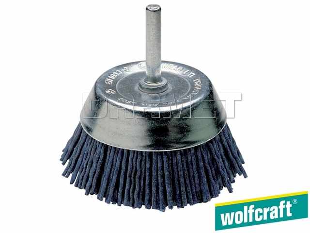 Nylonowa szczotka doczołowa, średnica: 65 mm - WOLFCRAFT WF2729000