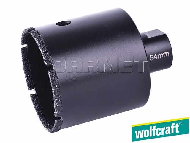 Otwornica diamentowa "Ceramic" 54 mm z gwintem M14 - WOLFCRAFT WF5947000