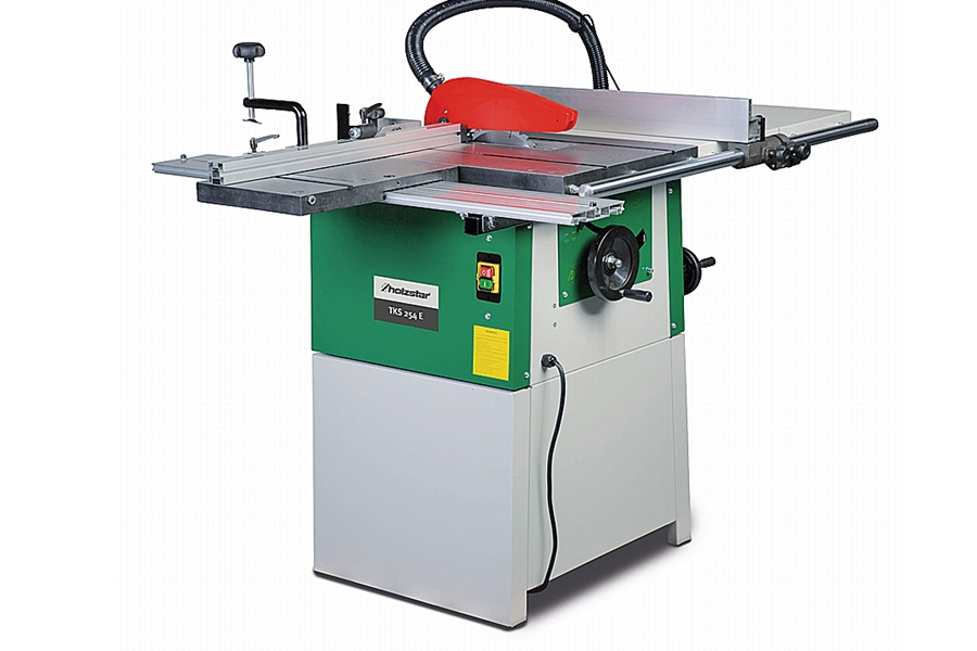 Pilarka stołowa do drewna TKS 254 E o głębokości cięcia do 80 mm | 400 V | 2100 W - HOLZSTAR 5902026