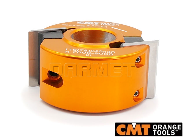 Głowica prosta do drewna 78 mm bez ograniczników - CMT (692.078.30)