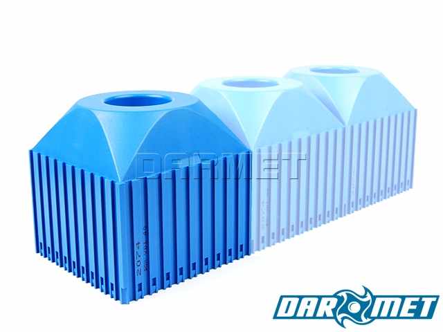 Stojak na oprawki narzędziowe VDI 40 | kolor niebieski (2074)