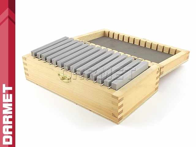 Bloczki równoległościenne | podkładki frezarskie 80 x 4 mm | zestaw 14 par | PF 80/4 - 14/50x14 PB150-3