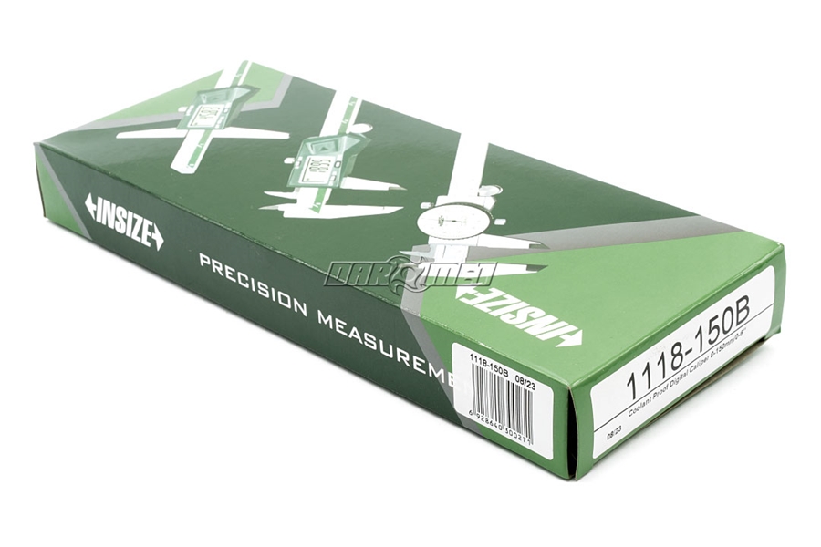Suwmiarka elektroniczna wodoodporna 150 mm (z rolką) | IP 67 - INSIZE 1118-150B