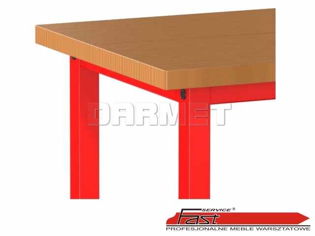 STÓŁ WARSZTATOWY Z 3 SZAFKAMI (8 szuflad + 1 drzwiczki) - 2070 mm - FAST SERVICE (P-3-16-01)