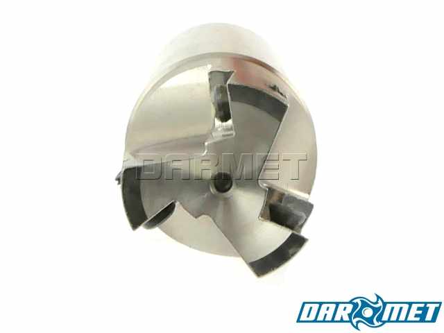 Frez składany trzpieniowy 32 x 125 mm, 3 ostrza, chwyt weldon - APKT16 (EA90AP)