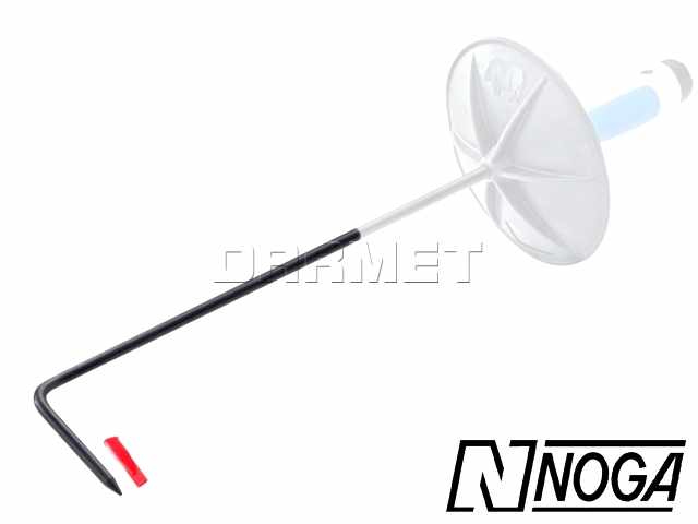Końcówka 200 mm z hakiem do ściągania wiórów - NOGA (SP2592)