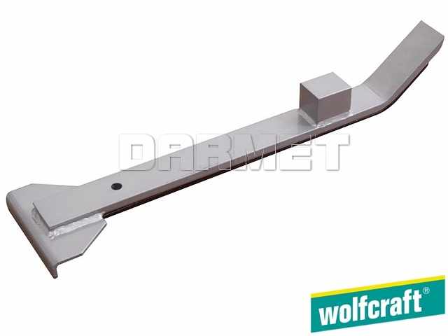 Profesjonalny przyrząd dociągający z kowadłem i podkładką zabezpieczajacą, 450 x 38 x 9 mm - WOLFCRAFT WF6928000