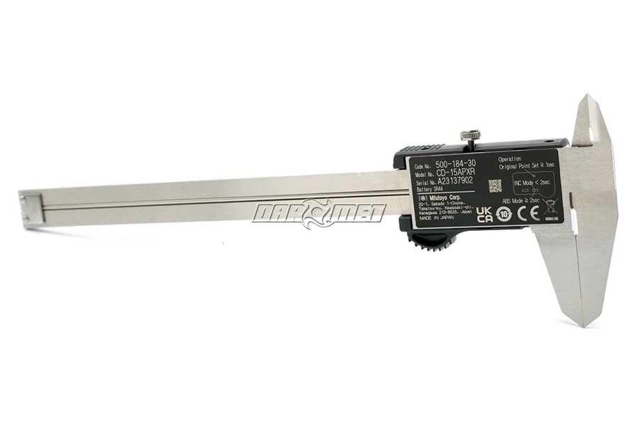 Suwmiarka elektroniczna 150 mm AOS Digimatic | pomiary absolutne i względne - MITUTOYO 500-184-30