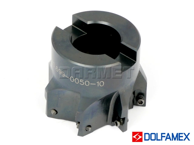 Frez składany nasadzany 50 mm walcowo-czołowy | 7-ostrzowy - 220.699 - 050 - 10 - DOLFAMEX
