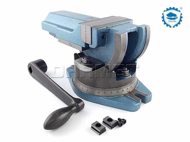 Imadło maszynowe pochylne kołyskowe 160 mm | typ 6530-160 - BISON-BIAL 326530070800