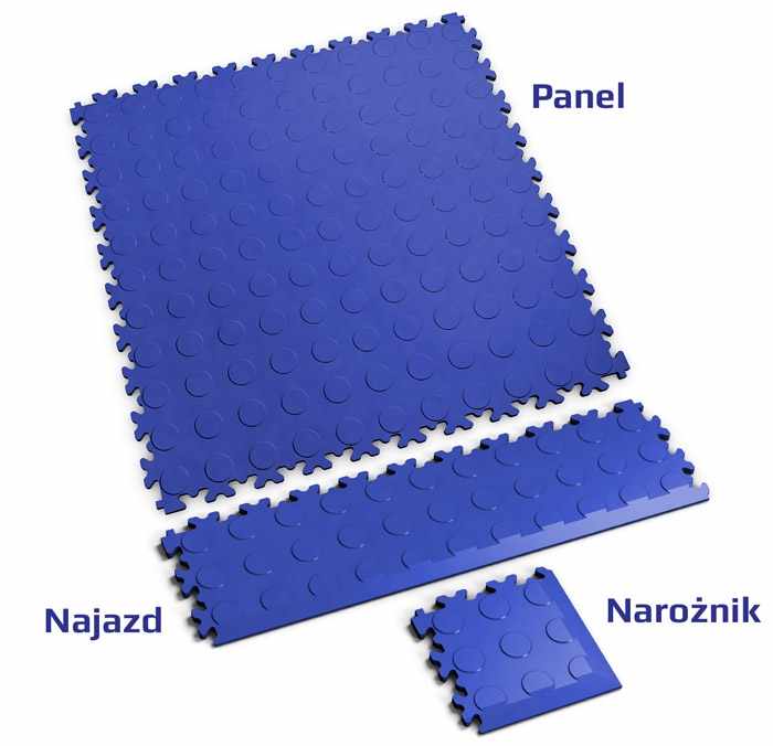 Profil najazdowy Fortelock 2045 - wzór monety (Coins Blue)