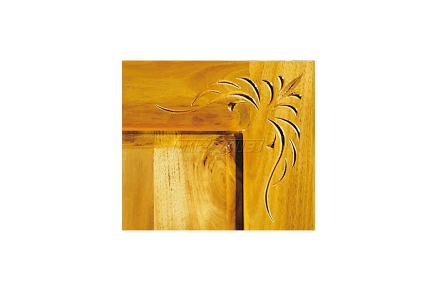 Szablon do rzeźbienia w drewnie | 150 x 45 mm | 3 sztuki | CMT (RCS-606)