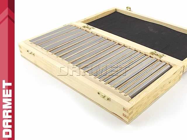 Bloczki równoległościenne | podkładki frezarskie 100 mm | zestaw 20 par | PF 100/2 - 6x20 PB152