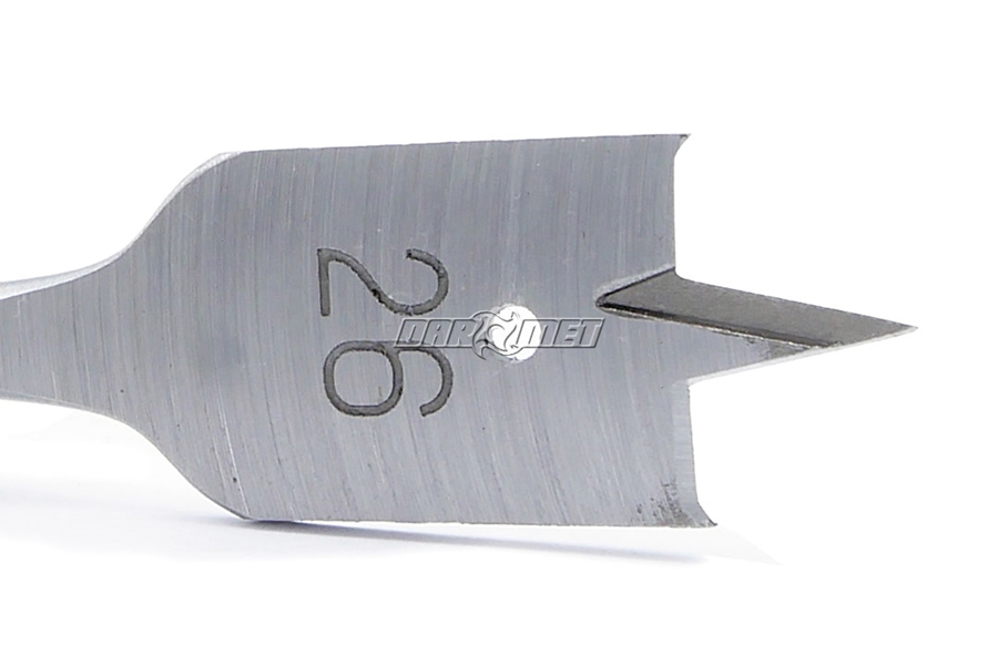 Wiertło płaskie 26 x 150 mm | łopatkowe do drewna | chwyt sześciokątny - LUNA 207211608