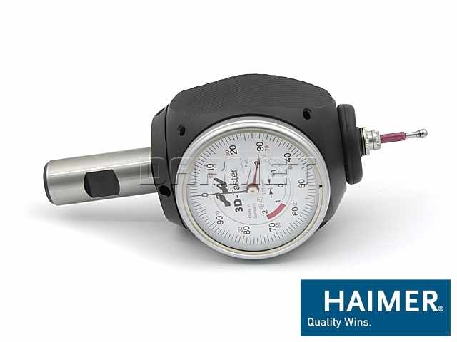 Czujnik 3D | uniwersalny | zegarowy IP67 | chwyt fi 20 mm - Haimer (80.360.00.FHN)