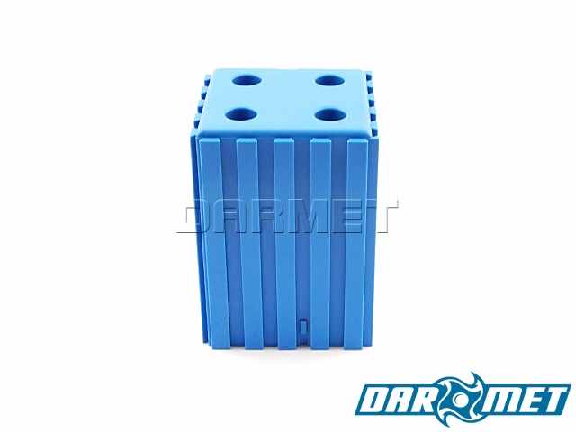 Stojak na narzędzia z chwytem walcowym | 8 mm | kolor niebieski (2004)