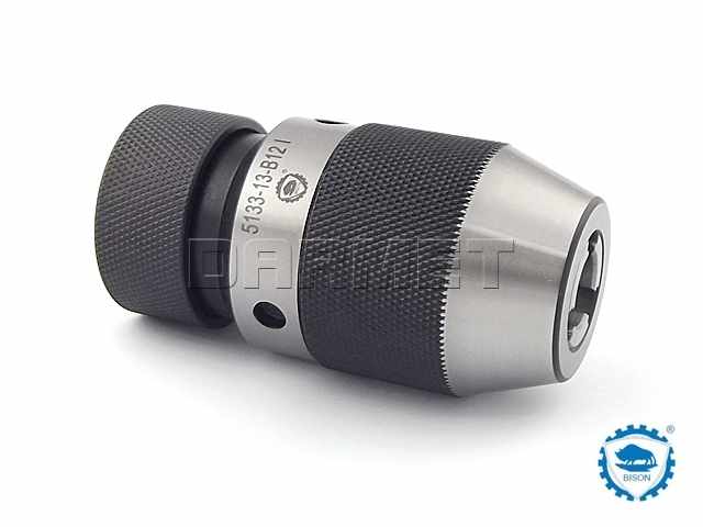 Uchwyt wiertarski samozaciskowy precyzyjny: 1 - 13 mm - B12 - ZM KOLNO (Typ 5133)