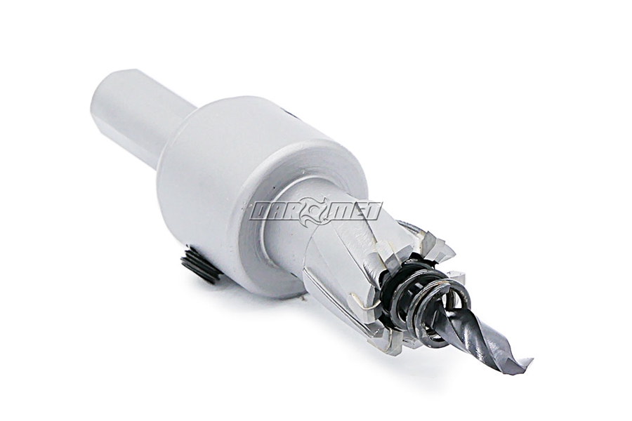 Otwornica do metalu 16,5 mm z węglikiem spiekanym | POWER-MAX 30 HEAVY-DUTY z akcesoriami - KARNASCH 20.1130.0165