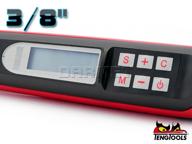 Klucz elektroniczny dynamometryczny 3/8" 3892D100, zakres:  10-100Nm - TENGTOOLS (16181-0056)