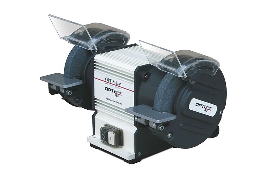 Szlifierka stołowa dwutarczowa GU25 do metalu | średnica tarczy 250 mm  | 1500 W | 400 V - OPTIMUM 3101525